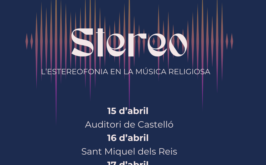 El Cor de la Generalitat explora la estereofonía en la música sacra con el programa ‘Stereo’