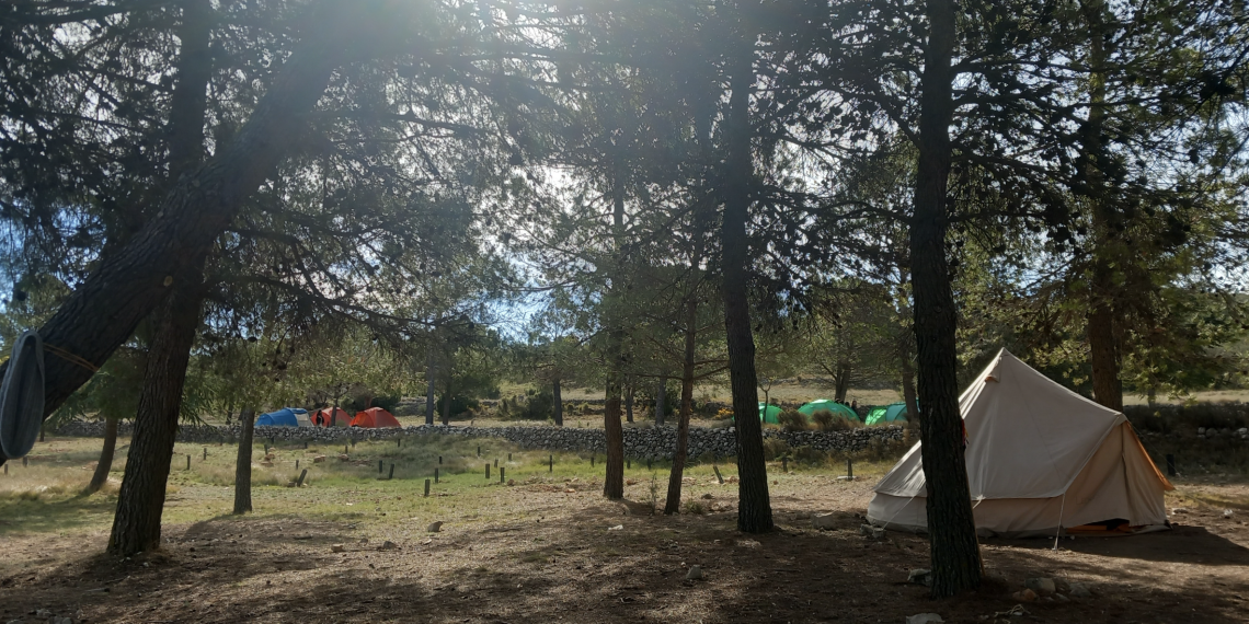 Más de 5.000 pernoctaciones en zonas de acampada forestal durante Semana Santa y Pascua