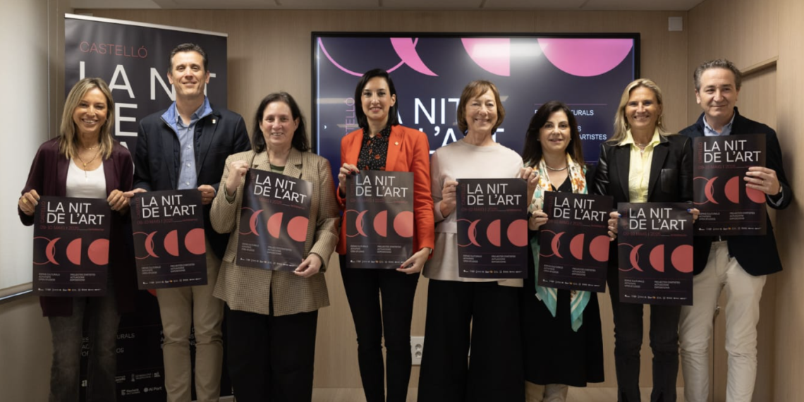 Castellón celebra la 17ª Nit de l’Art con más de 120 propuestas artísticas en 80 espacios urbanos