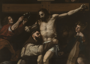 Ribalta une Valencia y Oviedo con «El abrazo de san Francisco al Crucificado»