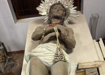 La Generalitat restaurará el Ecce Homo de la Iglesia de Picanya, que resultó afectado por la riada
