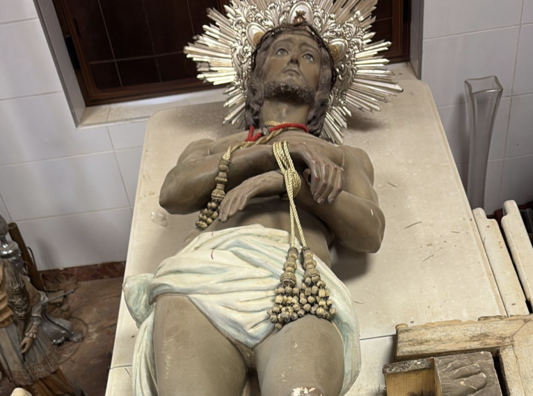 La Generalitat restaurará el Ecce Homo de la Iglesia de Picanya, que resultó afectado por la riada