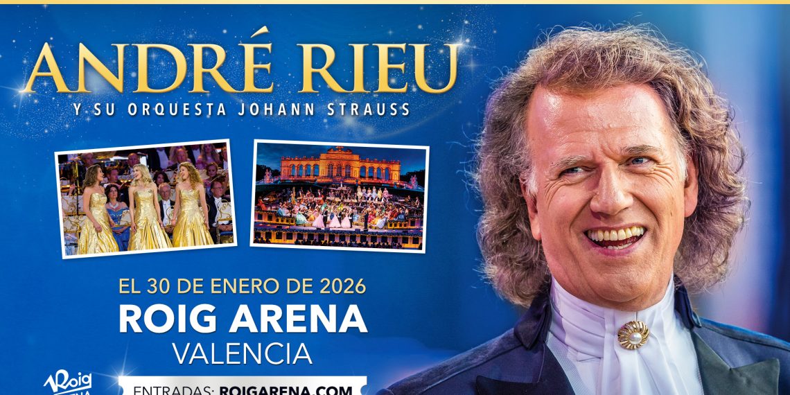 André Rieu actuará en el Roig Arena