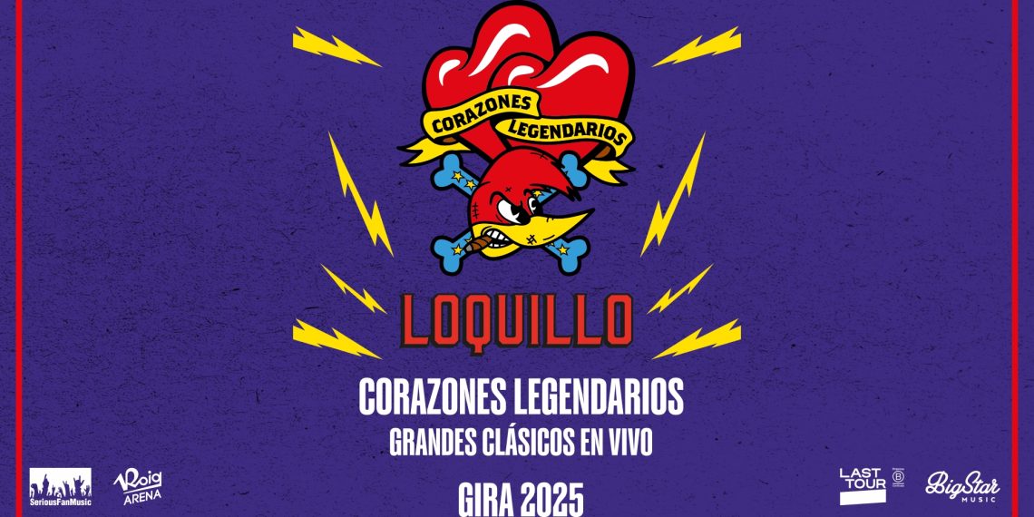 Loquillo actuará en el Roig Arena de Valencia el 26 de diciembre