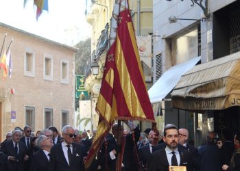 Lo Rat Penat en la Processó Cívica de Sant Jordi