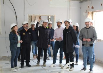 Las obras de reforma de las oficinas de la Policía Local de Sagunto avanzan según lo previsto y finalizarán tras el verano