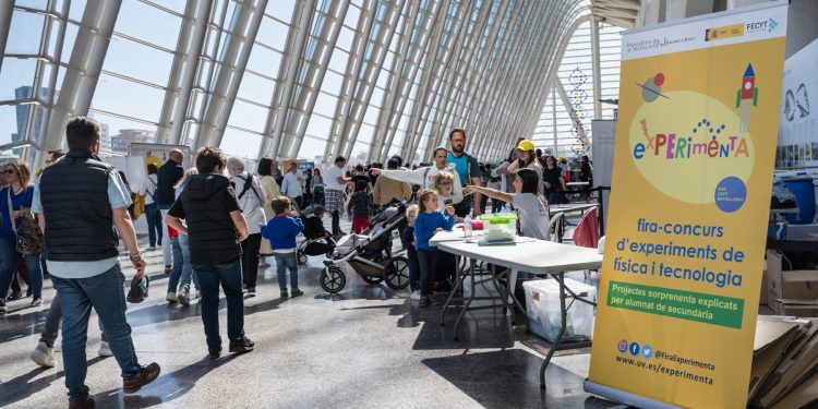 El Museu de les Ciències celebra la 20ª edición de la feria-concurso ‘Experimenta’