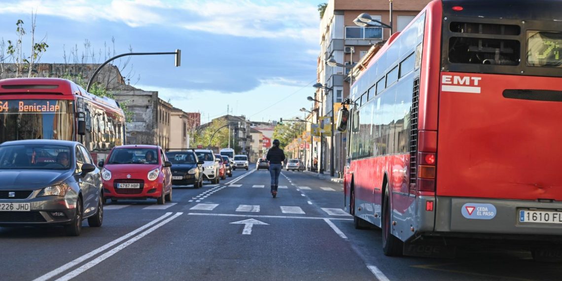 Valencia impulsa una gran reordenación viaria con nuevos carriles bici en Gaspar Aguilar y San Vicente Mártir