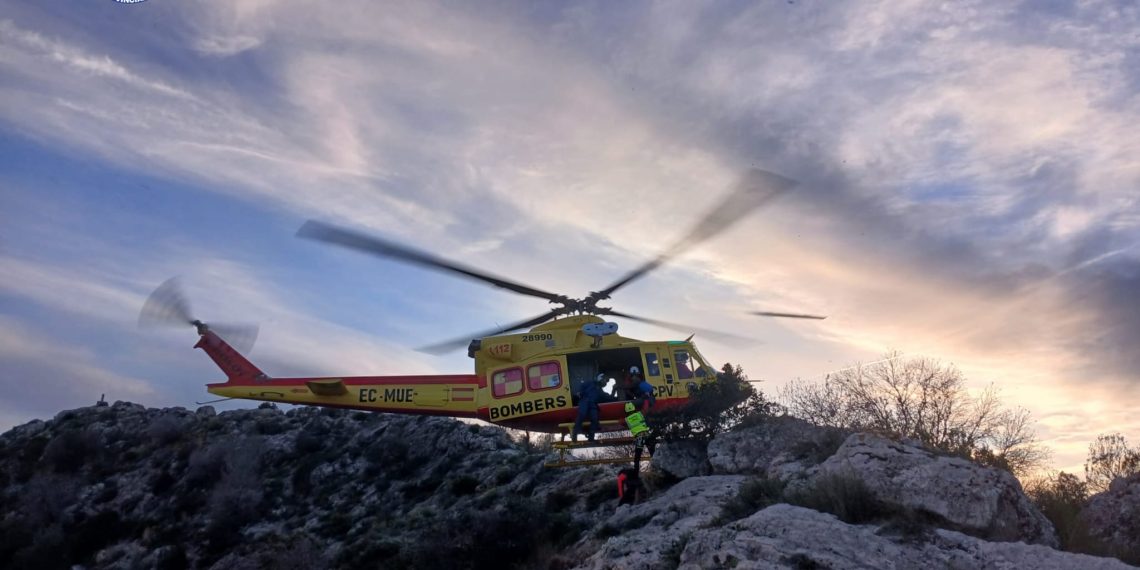 El Consorcio de Bomberos de Valencia rescata a 12 personas en entornos naturales durante la Semana Santa