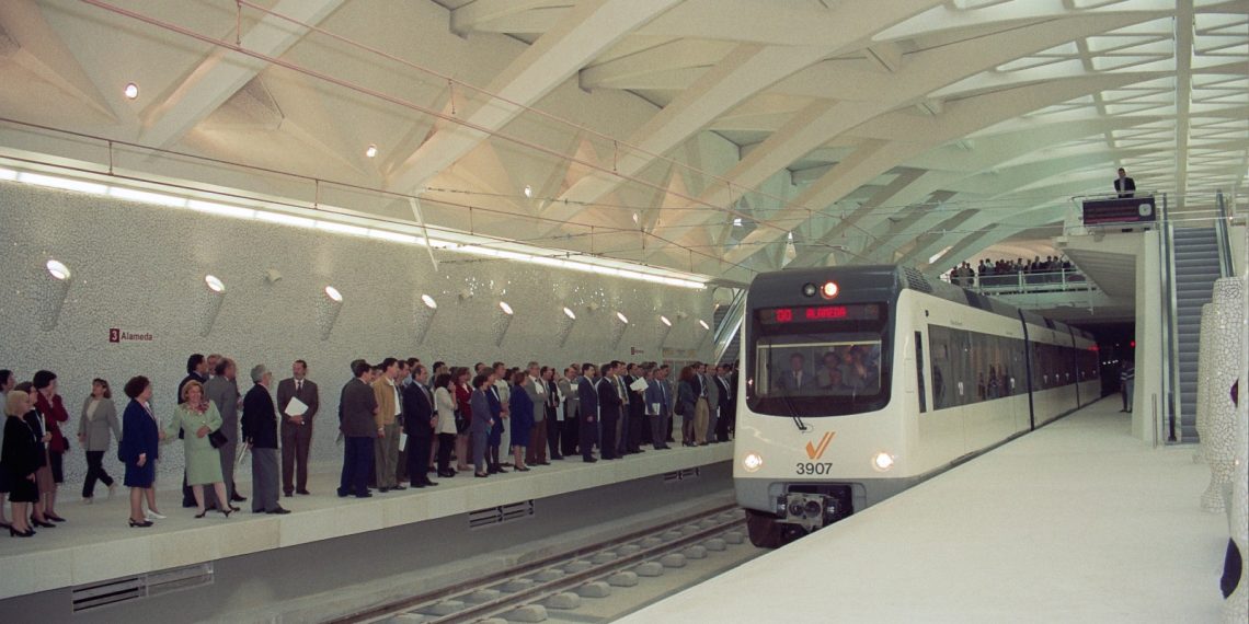 Metrovalencia celebra 30 años de la conexión Palmaret-Alameda, clave en la expansión del metro por Valencia