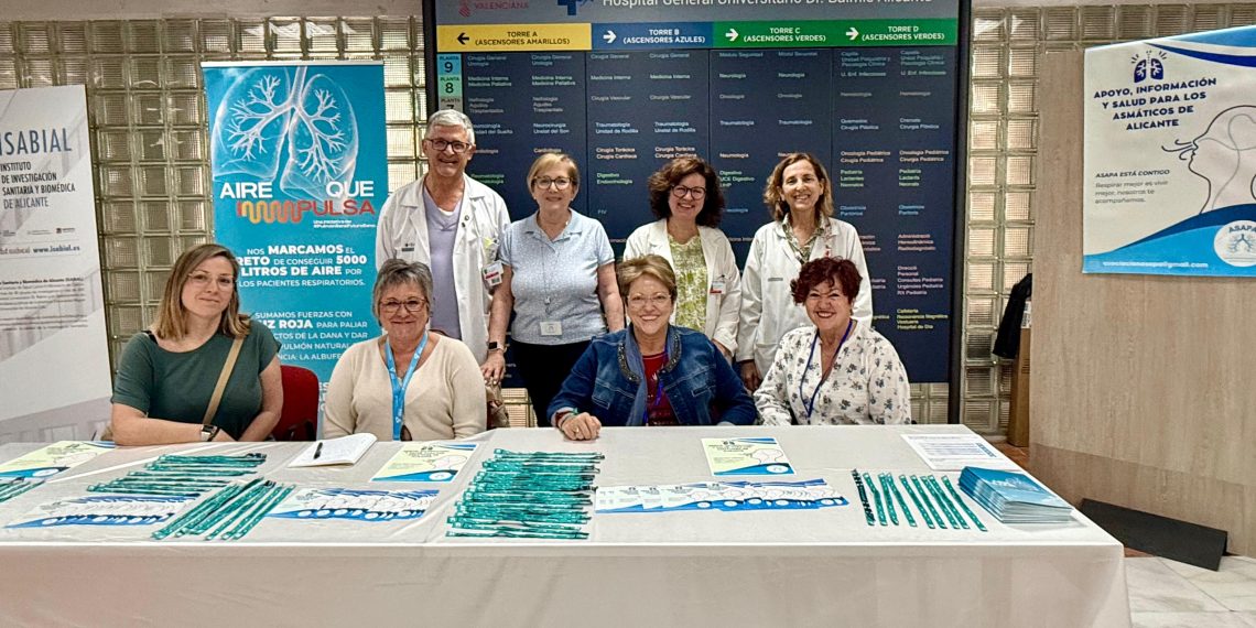 La Unidad de Asma Grave del Hospital Doctor Balmis atiende a más de 400 pacientes al año y es referente en la provincia