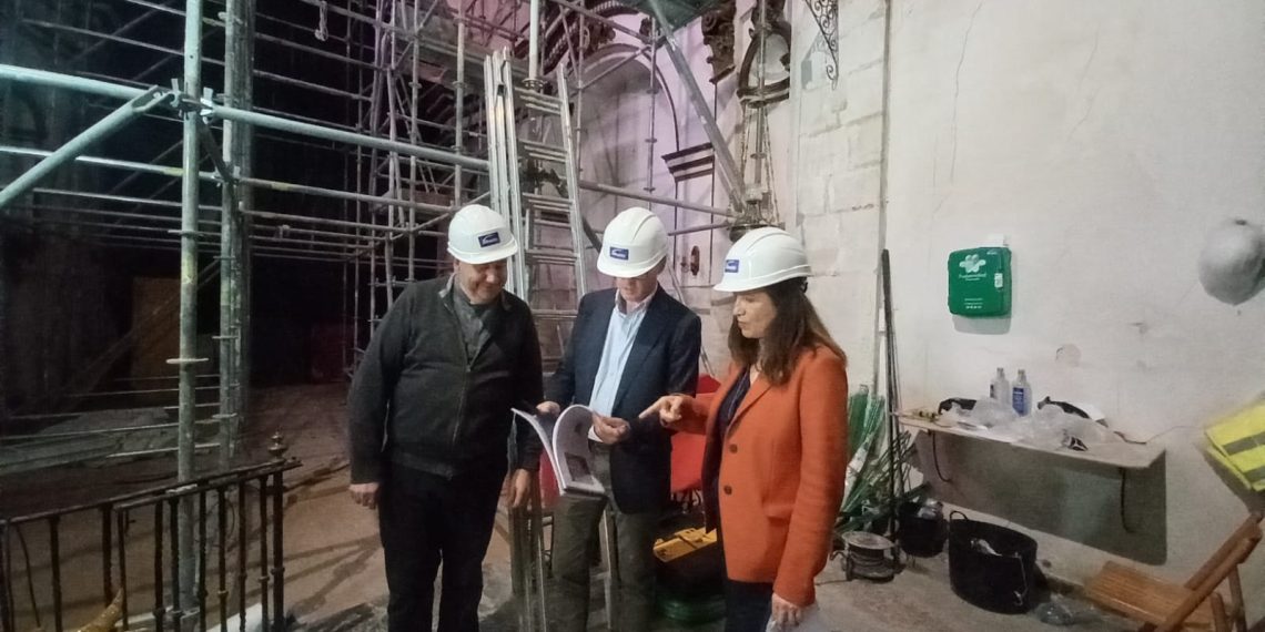 Educación y Cultura destina 200.000 euros a la rehabilitación de la cúpula de la iglesia de Santas Justa y Rufina en Orihuela