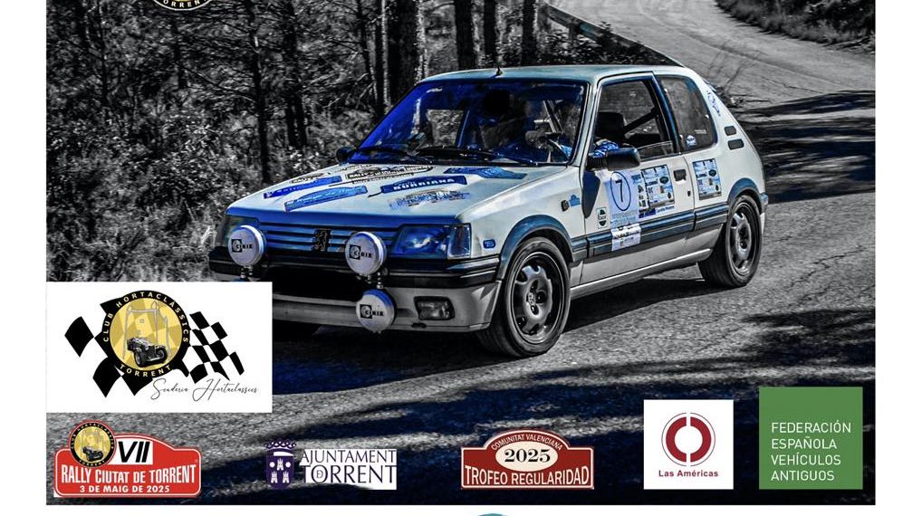Torrent calienta motores para la séptima edición del Rally Regularidad Ciutat de Torrent