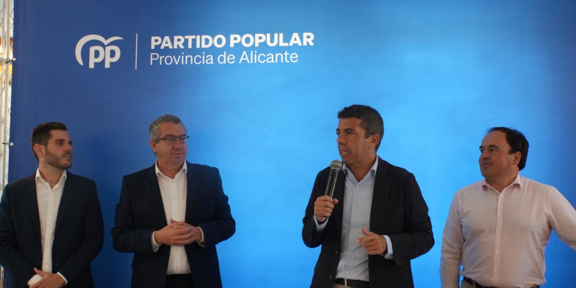 Carlos Mazón pone en valor la unión del PPCV y la «lucha por ejecutar lo que necesita nuestra tierra»