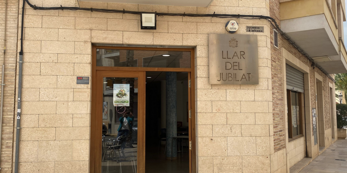 Abierta la licitación del bar del Hogar de Jubilados de l’Eliana