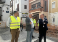 La Diputación avanza en las obras de peatonalización de las calles del centro de Beniarrés