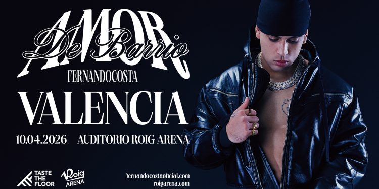 Fernandocosta actuará en el Roig Arena el 10 de abril