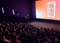 Imagen de recurso de una proyección en un festival de cine.
