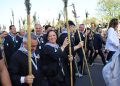 La presidenta de les Corts Valencianes, Llanos Massó, participa en la romería de la Santa Faz