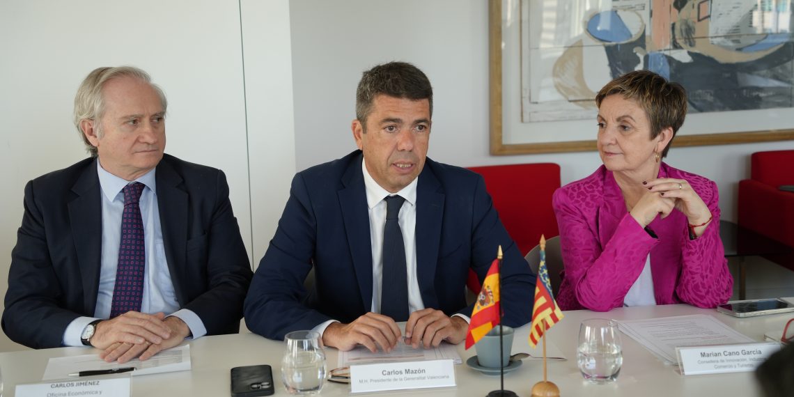 Mazón refuerza en Nueva York el compromiso del Consell con la internacionalización de las empresas valencianas en EEUU