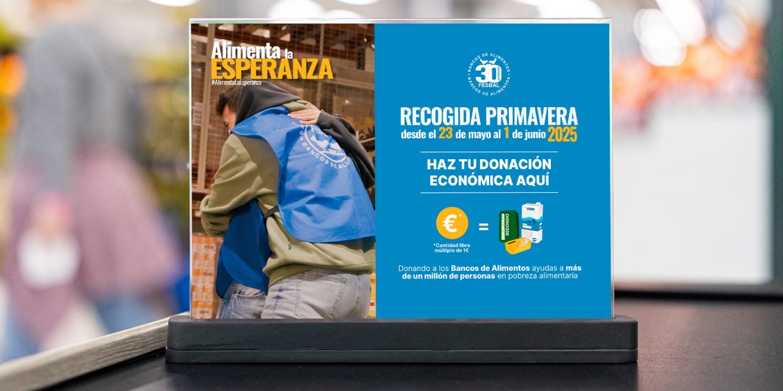 Mercadona colabora con Fesbal en la recogida Primavera 2025