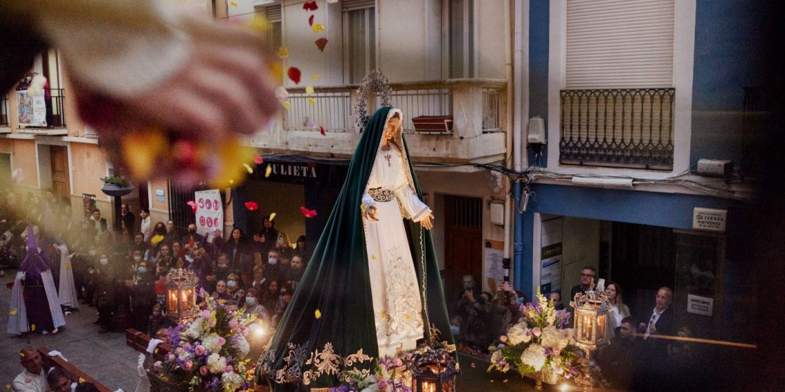 La Virgen de la Esperanza procesionará este domingo de forma extraordinaria en Gandia para celebrar el Año Jubilar