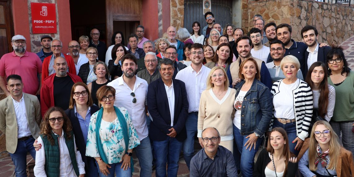 Éxito rotundo en la presentación de la candidatura de Borja Martínez a la Secretaría General del PSPV-PSOE del Camp de Túria.