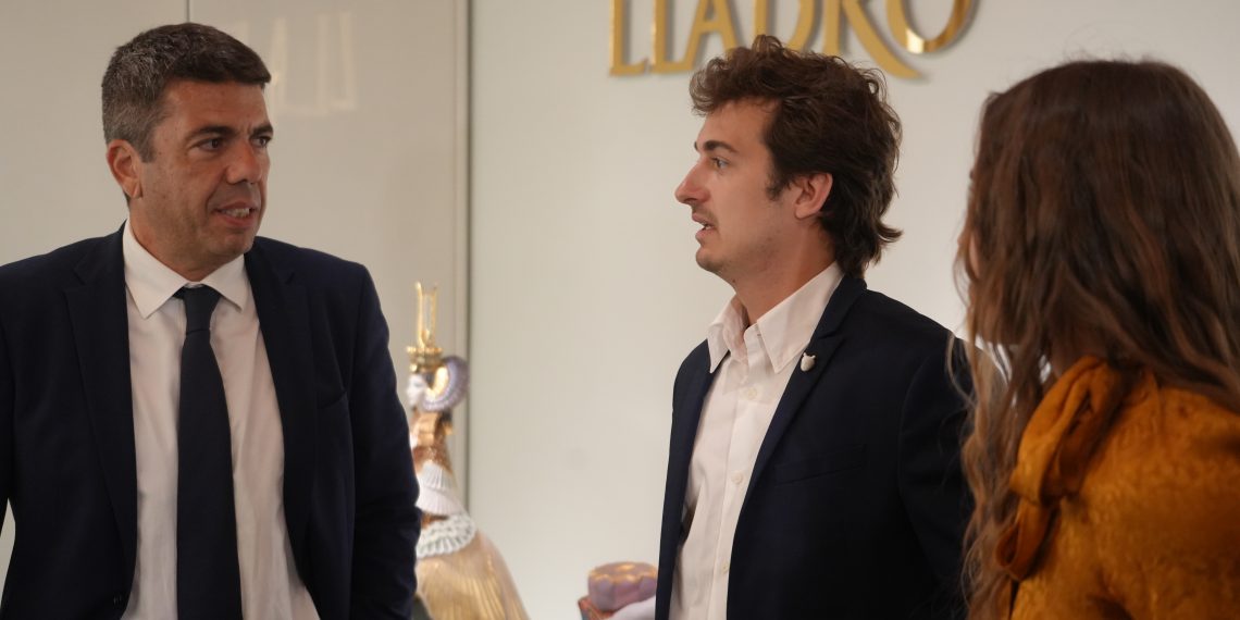 Mazón visita el showroom de Lladró en Nueva York