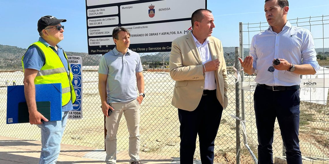 La Diputación de Alicante invierte un millón de euros en instalaciones deportivas en Benissa y Teulada-Moraira