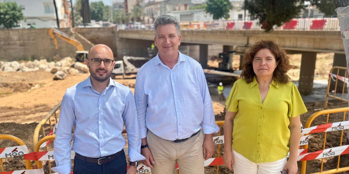 La Generalitat ultima la reparación de tres infraestructuras clave en Algemesí tras las inundaciones