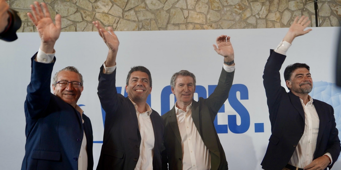 Mazón: “La Comunitat Valenciana va a llevar a Alberto Núñez Feijóo a la Moncloa por el bien de todos los españoles”