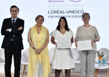 La científica Isabel Abánades premiada por su proyecto de nanomedicina