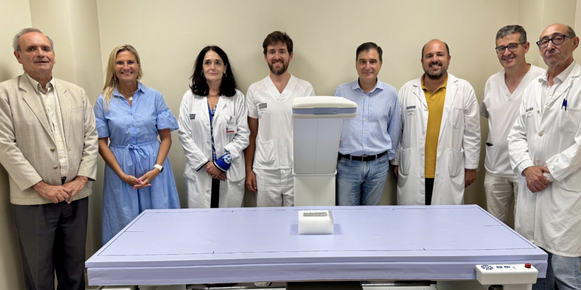 El Hospital Comarcal de Vinaròs pone en marcha el nuevo densitómetro óseo