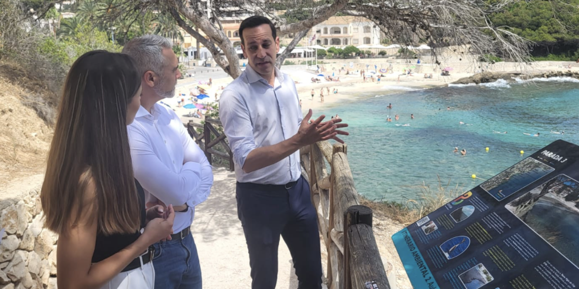 El secretario autonómico de Turismo visita Benissa para conocer las actuaciones del Plan de Sostenibilidad Turística en Destino (PSTD)