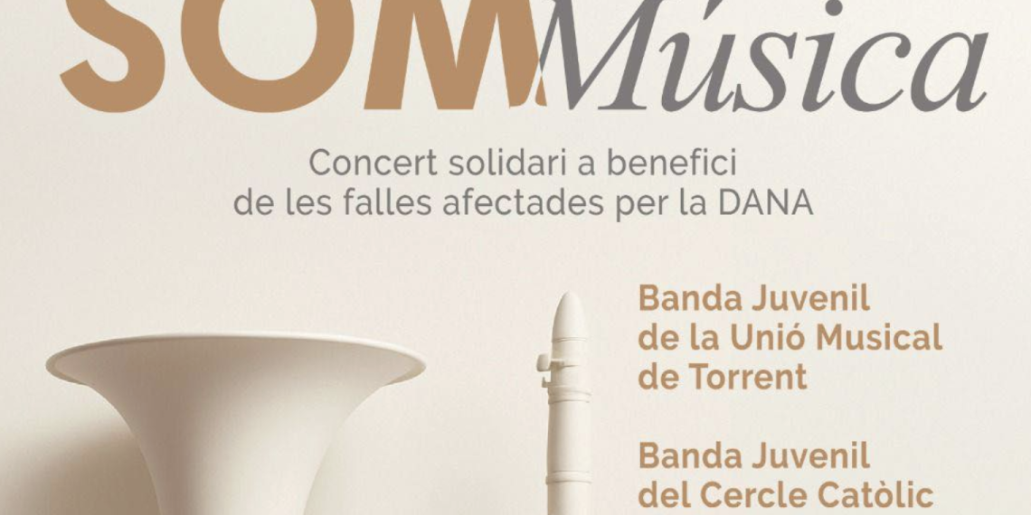 Un concierto solidario de las bandas de Torrent cierra los actos del proyecto fallero SOM