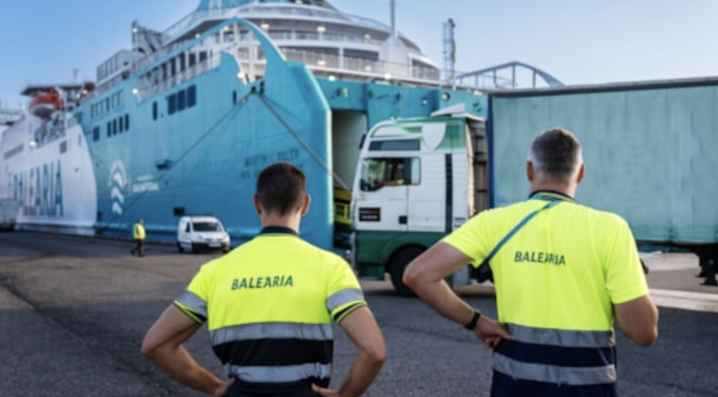 Baleària reduce un 5% su huella de carbono en el transporte de mercancías