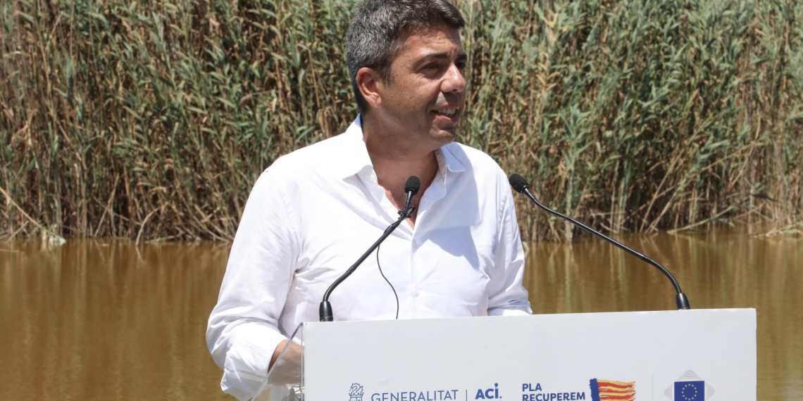 Mazón: “Crearemos dos parques urbanos anti-inundaciones en las riberas del Turia y del Barranco del Poyo que serán un ejemplo para toda Europa”