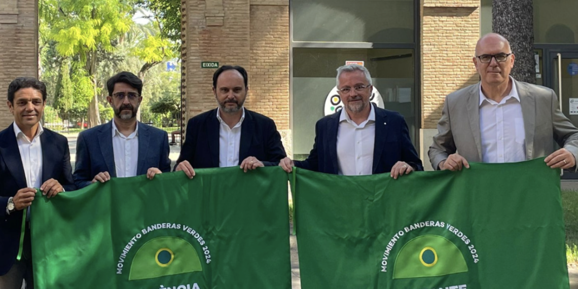 Valencia recibe la Bandera Verde de la sostenibilidad 2024 y prepara su candidatura para la convocatoria de este año