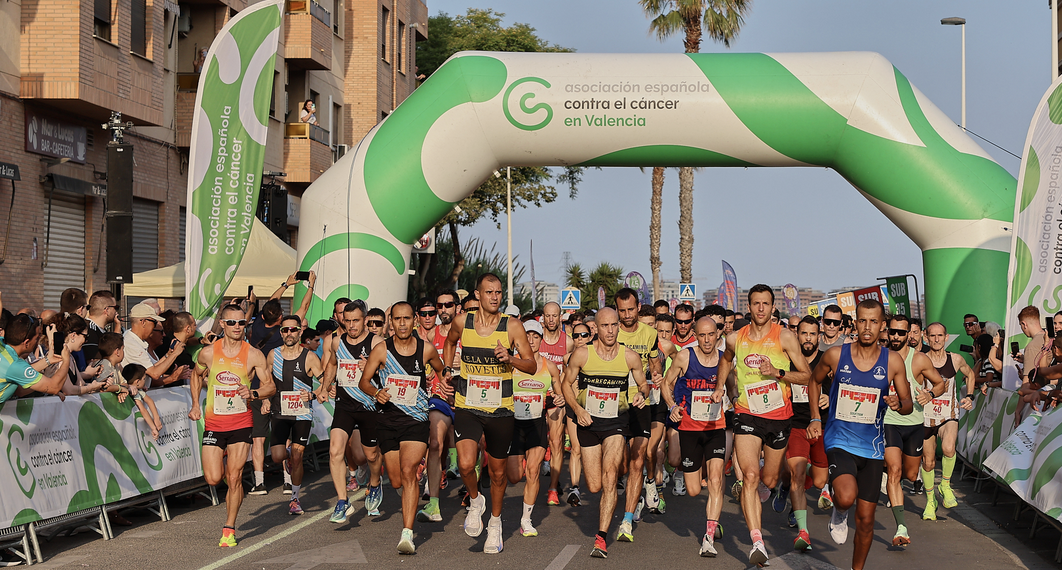 El 10K de Alboraya reúne a cerca de 1.500 corredores y 17.250 euros contra el cáncer