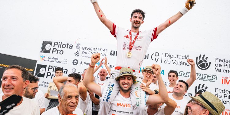 Marc de Montserrat levanta su primer Individual de escala i corda