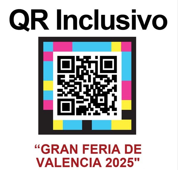QR con información para personas con discapacidad en Gran Feria de Valencia