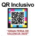QR con información para personas con discapacidad en Gran Feria de Valencia