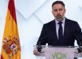 Abascal «las nuevas jugadas» de Sánchez para seguir en el poder son una amenaza para la nación, la democracia, la libertad y el estado de derecho