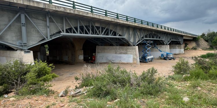 La Generalitat cortará el sábado la CV-35 en Llíria para realizar pruebas de carga en los puentes que han sido reforzados