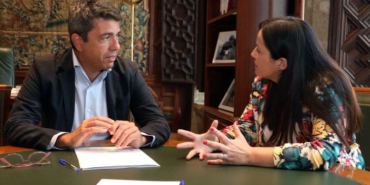 Mazón y Silvent sellan un “interlocutor único” para acelerar la reconstrucción de Catarroja tras las inundaciones