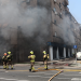 Once personas atendidas por inhalación de humo tras un incendio en un local comercial de Valencia