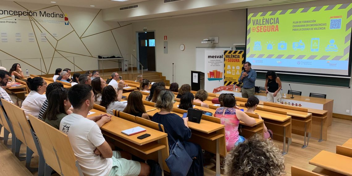 Valencia impulsa un plan pionero para formar a la ciudadanía ante emergencias climáticas y catástrofes urbanas