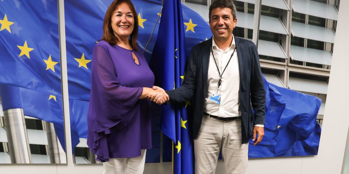 Mazón refuerza en Bruselas el liderazgo de la Comunitat Valenciana en economía azul, reconstrucción postriadas y empleo