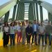 La pasarela ciclopeatonal de la Diputación que conecta Sueca y Fortaleny ya está operativa