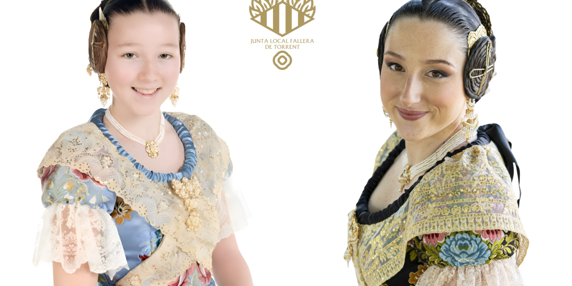 Sara Magán Miquel y Andrea Adelantado Montoya Falleras Mayores de Torrent 2026